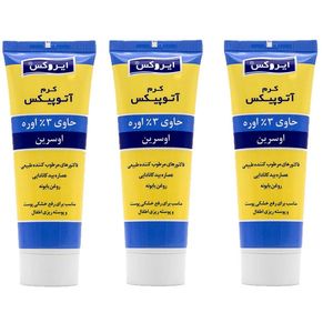 ايروکس کرم آتوپيکس حاوي 3% اوره و اوسرين