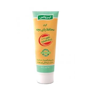 ايروکس کرم محافظ پاي بچه حاوي 10% زينک اکسايد 100گرم xh
