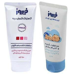 ايروکس کرم محافظ پاي بچه حاوي 10% زينک اکسايد 100گرم زرد xh